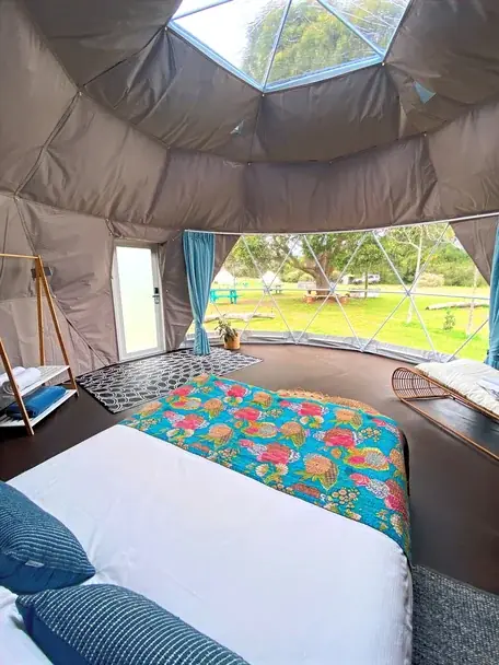Glamping 6m Geo Dome Augusta Western Australia